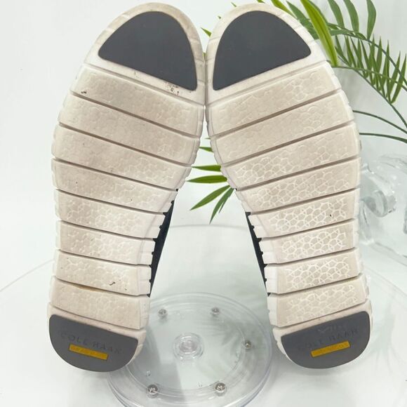 Cole Haan Women's ZeroGrand Oxford Sneaker Size 10 Trainer Black Suede Shoe - Picture 8 of 12